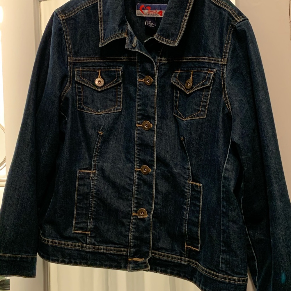 SWAK Stretch Jean Jacket, Medium Wash